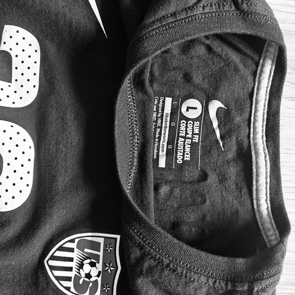 Nike Black Team USA Soccer Slim Fit T-Shirt Wamback #20 - Picture 5 of 5
